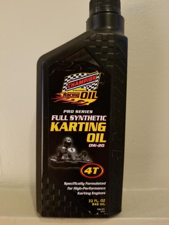 Champion 0W20 Full Synthetic Karting Oil